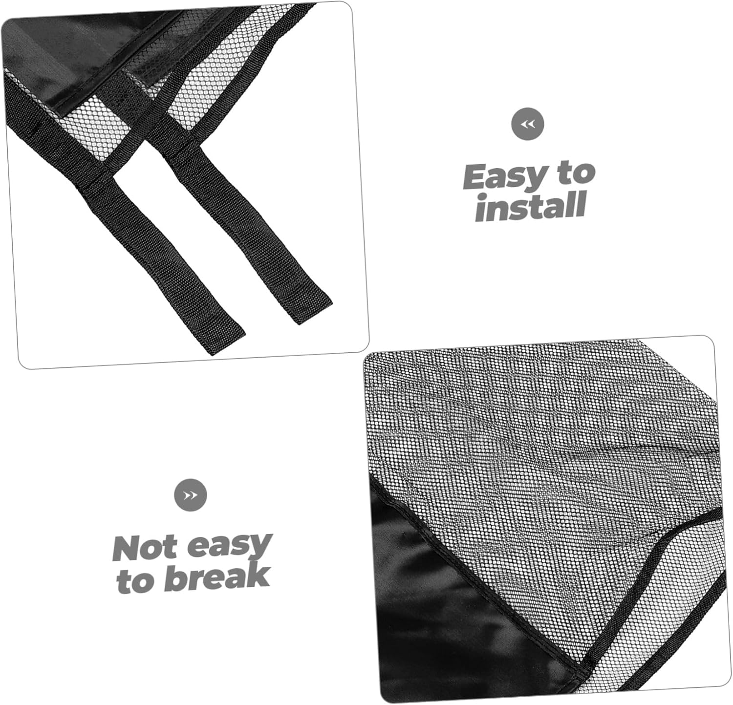 2Pcs Swimming Pool Mesh Chair Net Bag Portable Swimming Pool for Adults Baby Accessories Summer Chair Ming Noodles Noodle Chairs for Adults E Sling Polyester image number 4