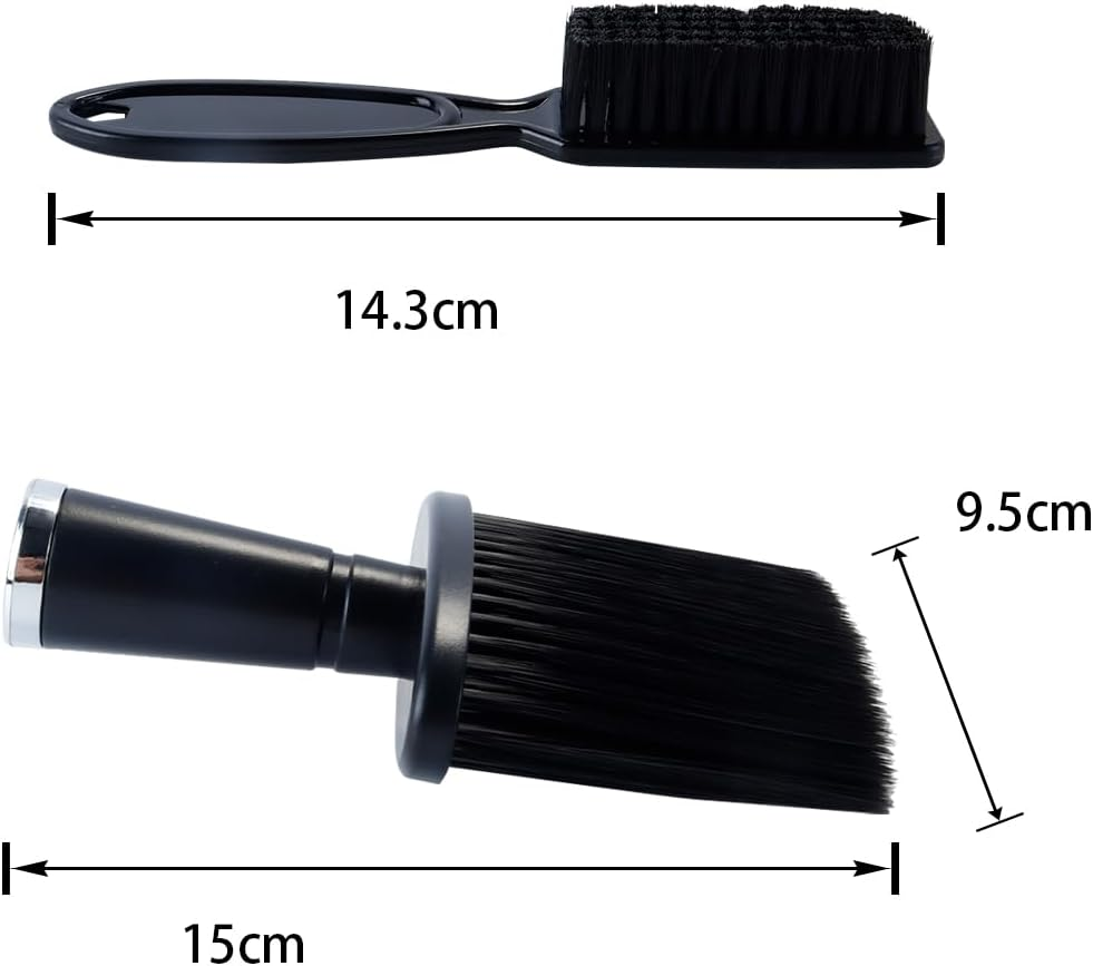 Enwye 1 Comb Cleaning Kit (With Clipper Cleaner/Neck Brush) for Removing Clippings and Debris from Clippings from the Neck and Face. image number 6