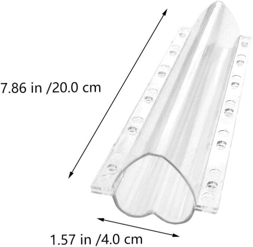 Kichvoe 3Pcs Heart-Shaped Fruit Growth Molds Cucumber Shaping Tools for Garden Vegetable Forming Moulds for Melons and Cucumbers Easy to Use and Store image number 2