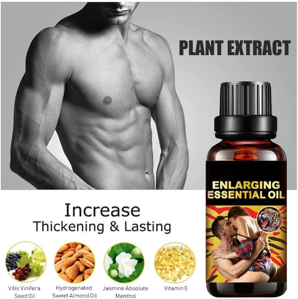 Men Massage Essential Oil for Sex -Sexual Enhancement Erection Cream Penisgrowth Oil Longer Thicker Penis Energy Massage Essence Oily Male Energy Care Delayed Performance Enhanced Strength (1) image number 5