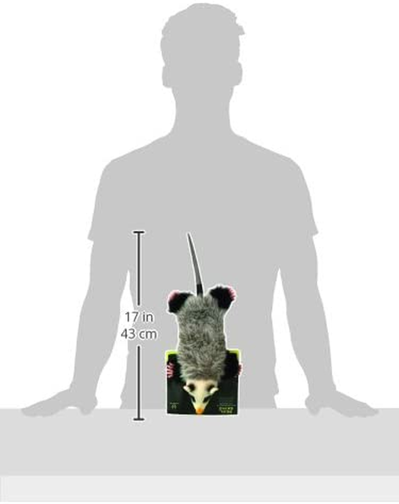 Hyper Pet Real Skinz Opossum Plush Dog Toy