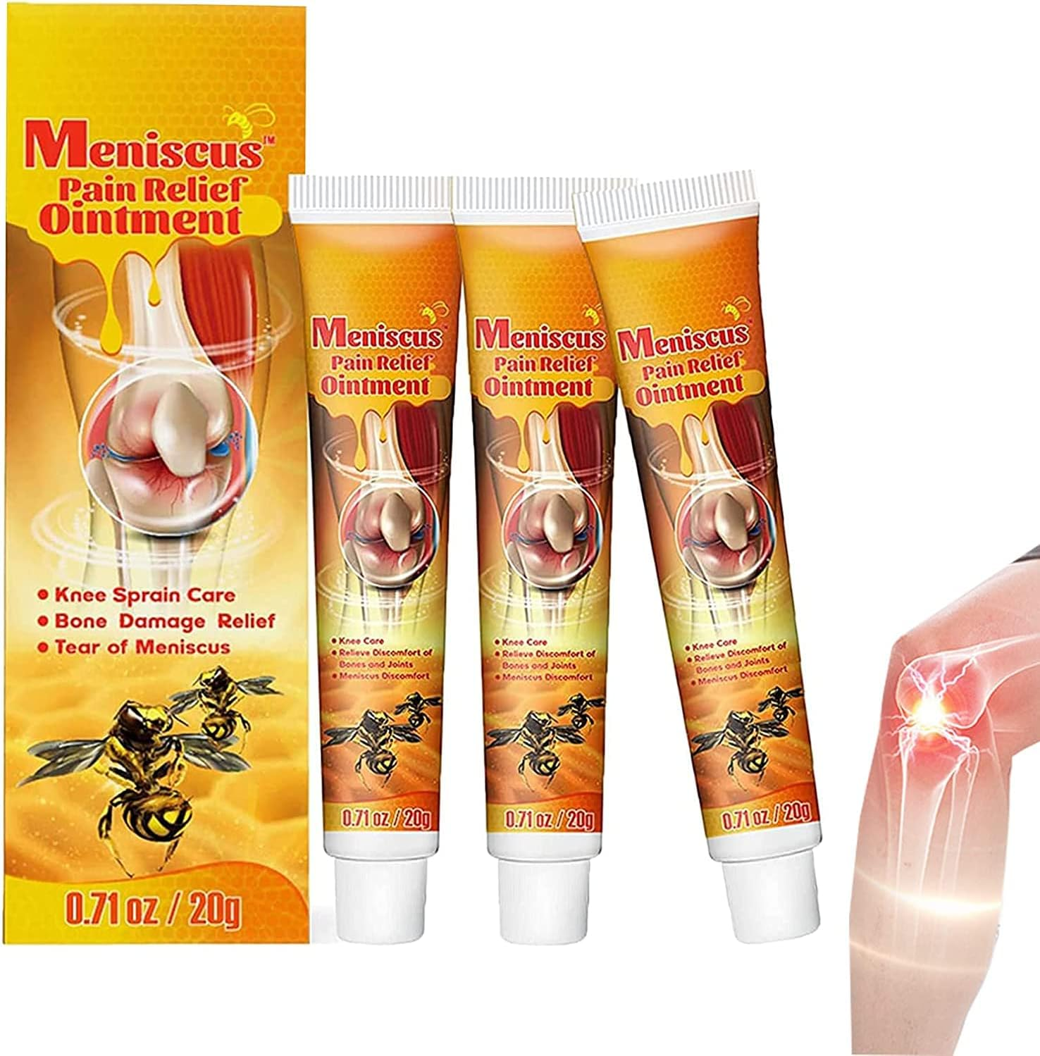 New Zealand Bee Venom Professional Treatment Gel【New】 Propolis Professional Care Gel,Professiona Care Gel,3Pcs image number 2