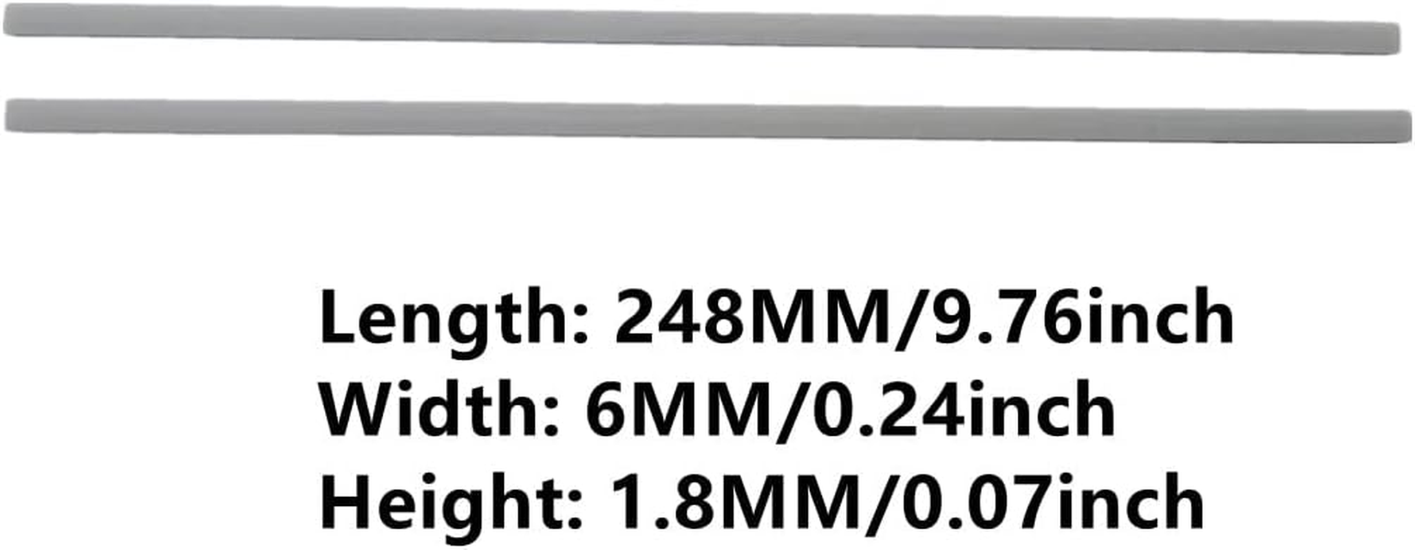 Replacement Bottom Rubber Feet Foot Cover （Gray） Compatible with HP Spectre X360 13-AE Laptop Bottom Case Rubber Feet Strips image number 3