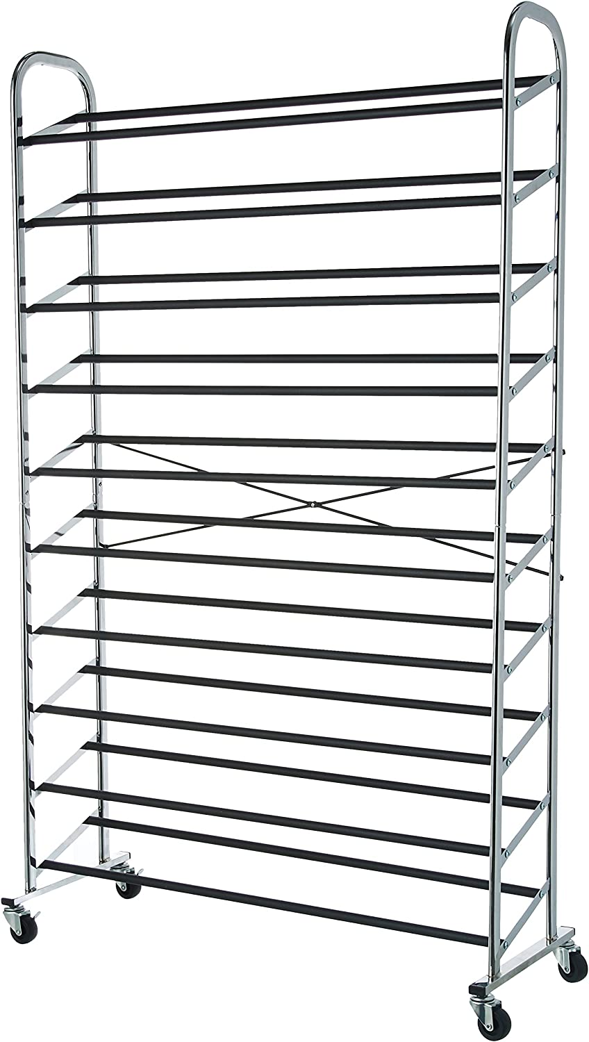 Amazon Basics 50-Pair Shoe Rack Organizer image number 5