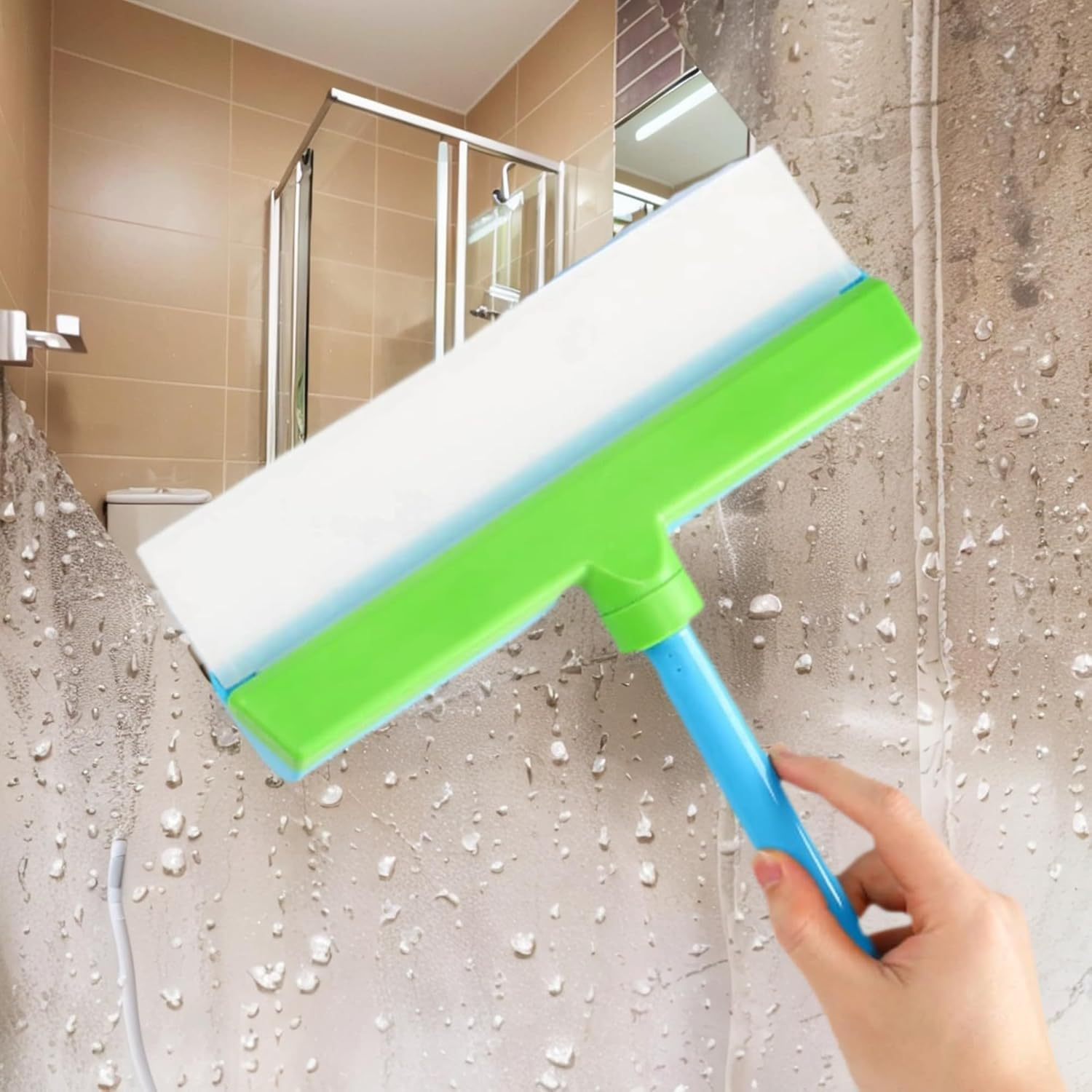 Aquaswipe Window Squeegee Aquablade Window Cleaning Kit Tool for Shower,Glass,Mirror,Car