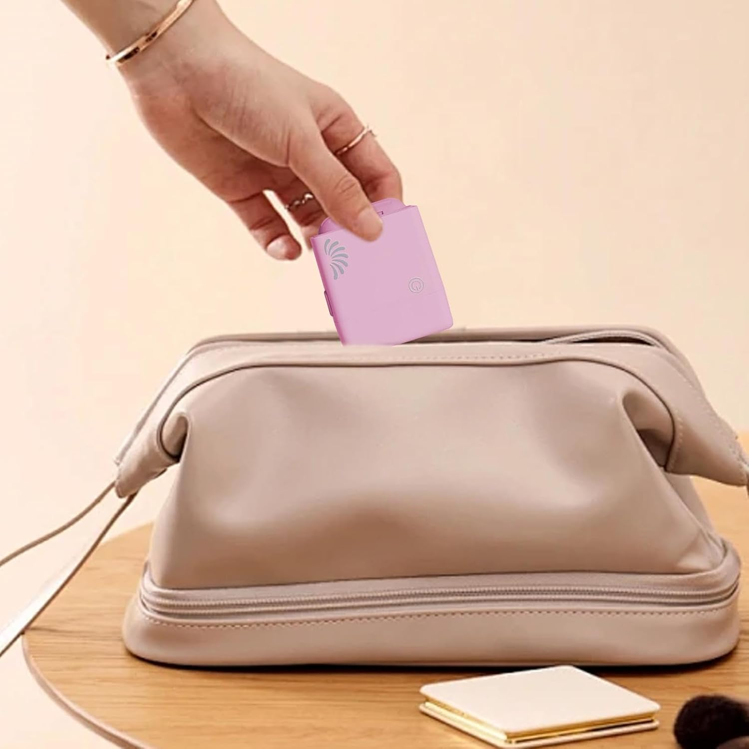 Electric Hair Oil Applicator - Small Scalp Applicator Comb | Head Massager Comb with Red Light, Electric Vibration Massager Brush