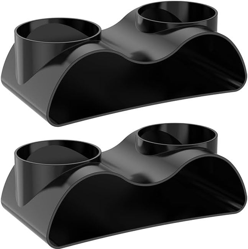 Limcryspp 2-Piece Aquarium Cave Shelter, Double-Hole Underground Tunnel Decoration, Natural Rock Shape, Suitable for Fish Breeding, Shrimp and Gravel Landscaping (White)