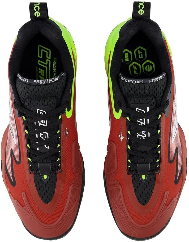 New Balance Men`S Fresh Foam X Ct-Rally 2E Width Tennis Shoes Brick Red image number 3