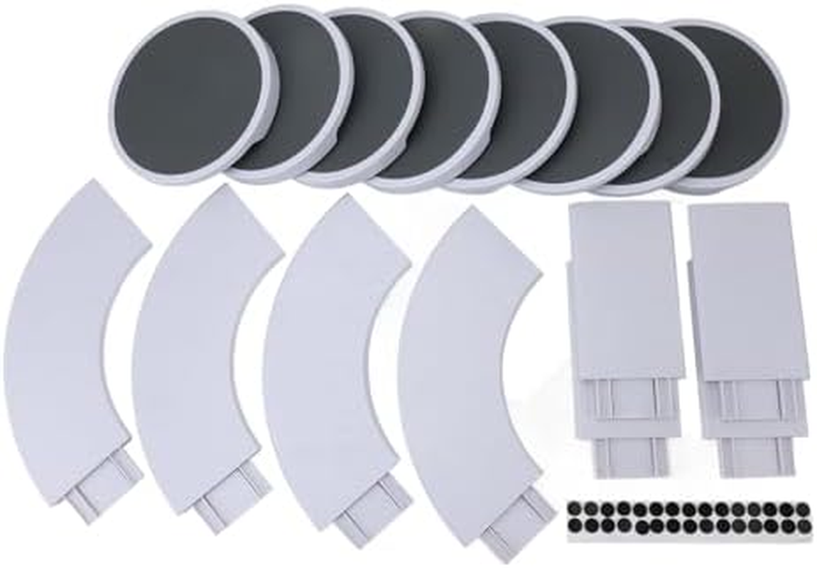 Adjustable Expandable Turntable for Oblong Rectangular Tables - 360&deg; Manual Rotating Dining Table for Kitchen & Dining, for Parties, Gatherings, and Home Use image number 6