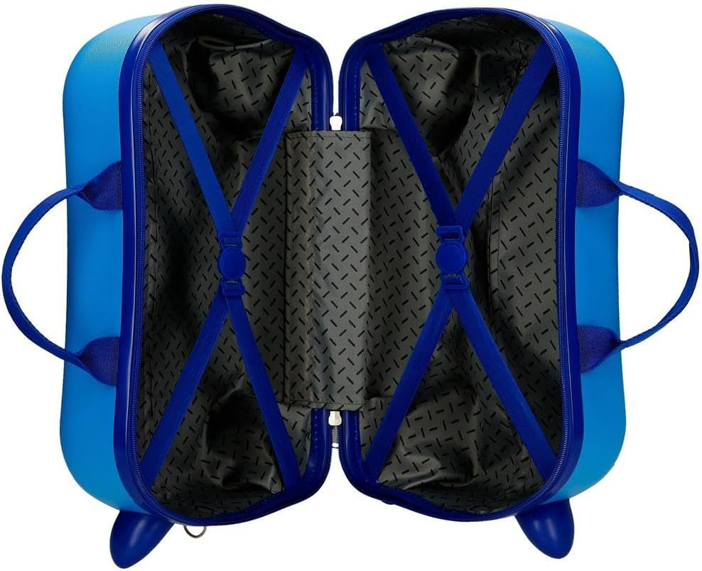 Enso Dino Children'S Suitcase Blue 45 X 31 X 20 Cm Hard ABS 24.6L 1.8 Kg 4 Wheels Hand Luggage, Blue, Children'S Suitcase, Blue, Children'S Suitcase image number 5