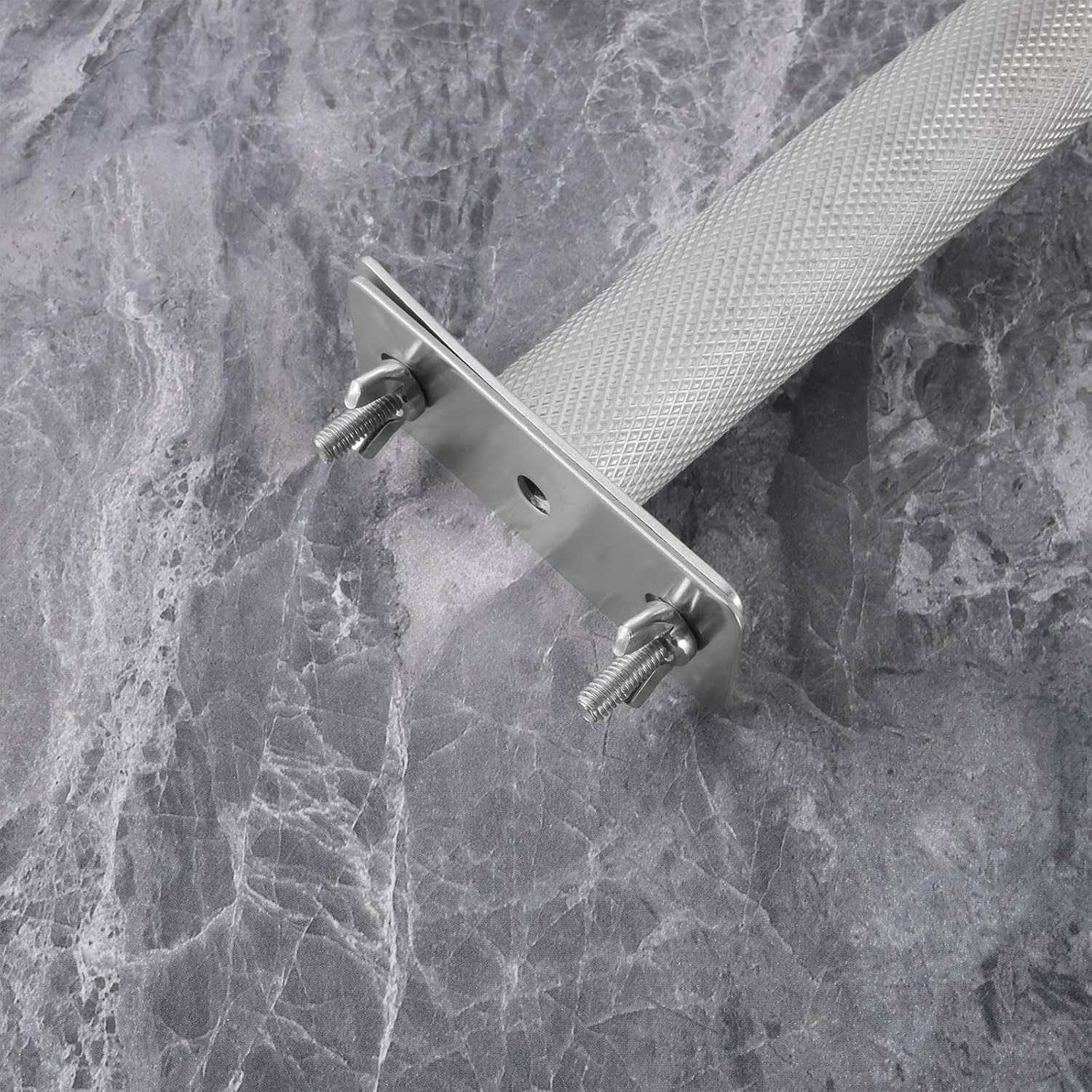 Emagtech Bird Perch Stainless Steel Parrot Perch Stand Branch for Parakeet Cockatiel Conure African Grey Small to Medium Birds(30X3.2Cm) image number 2