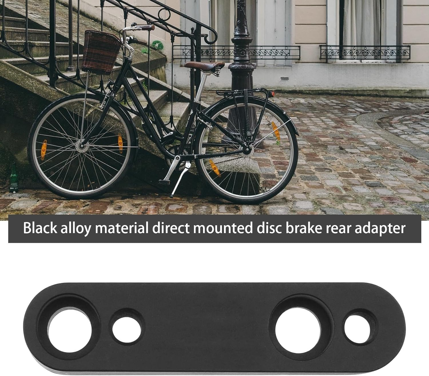 SING F LTD Bike Disc Brake Adapter Replacement Compatible with SM-MA-R160 Model Flat Mount Disc Brake Adapter Bicycle Accessories Alloy image number 4