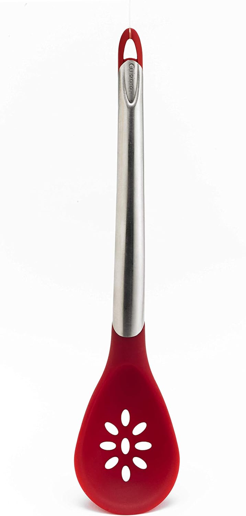 Cuisipro 7112508 Piccolo Tools Silicon Slotted Spoon, Red image number 5