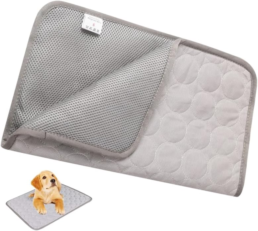 CORHAD Pet Cooling Mat XL Grey Cooling Mat for Dogs and Cats Self-Cooling Pad with Quick Heat Transfer Scratch-Resistant and Easy to Clean Suitable for Summer image number 6