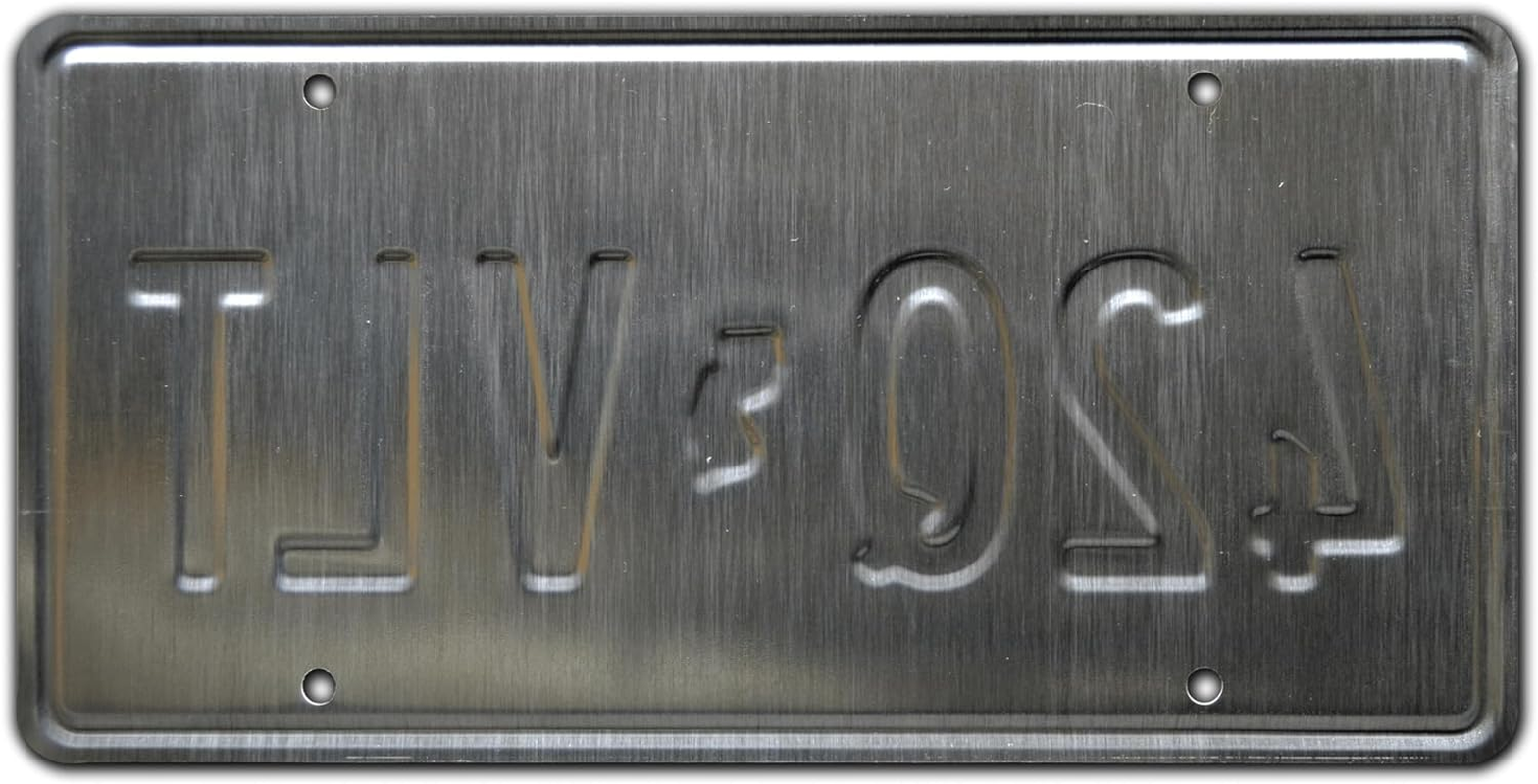 The Sopranos | 42Q VLT | Metal Stamped Number Plate