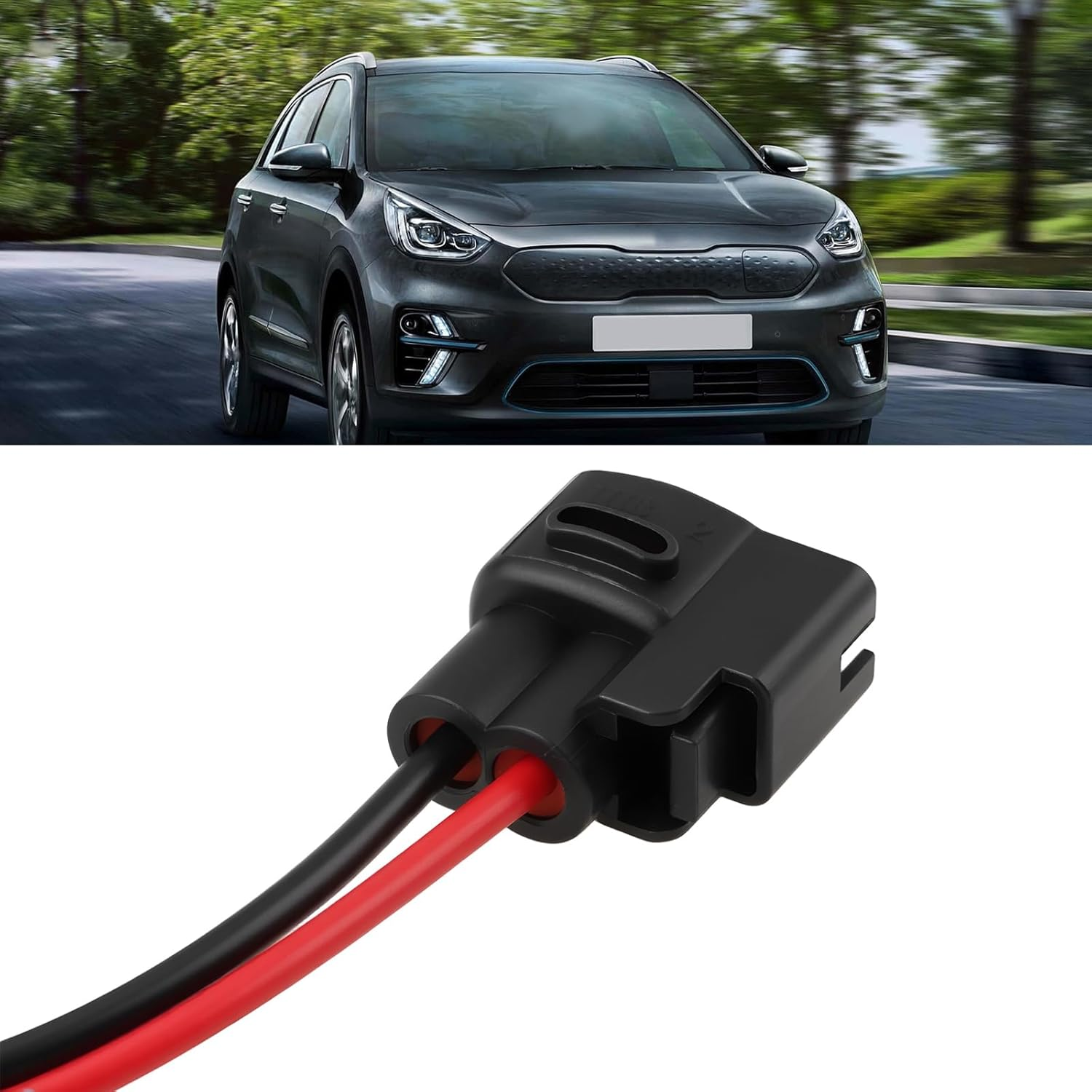 2Pin Ignition Coil Repair Plug Harness 7T4Z12029E 610-00119 Compatible with Kia Compatible with Toyota image number 2
