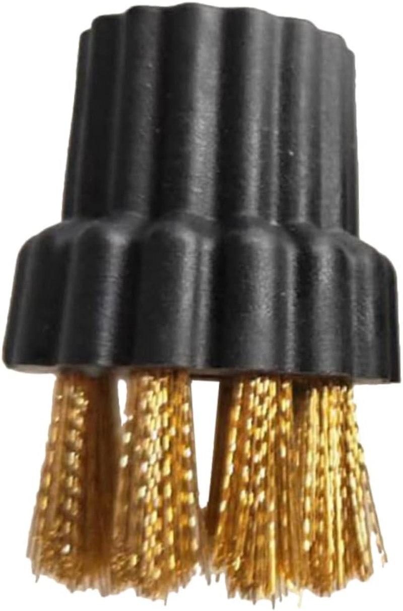 NOLITOY 10Pcs Steam Cleaner Accessories Long Handled Scrub Brush Multi-Purpose Cleaning Brush for Household Appliances Steam Cleaning Tool