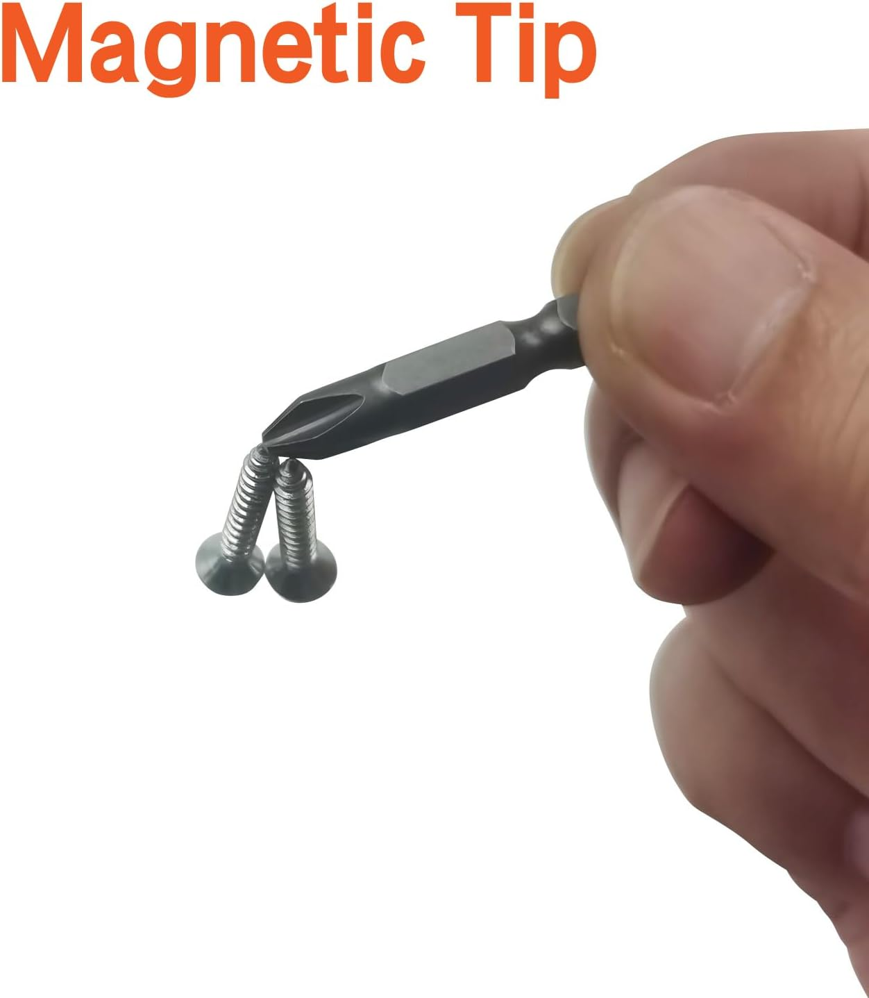 6Pcs 35Mm JIS Screwdriver Bit Set with Magnetic Tip, 1/4 Hex Shank, S2 Alloy Steel & 6-Slot Storage Strip &ndash; Perfect for Japanese Motorcycles, Cars, Bicycles, and Equipment (JIS #1X2#2X2#3X2) image number 4