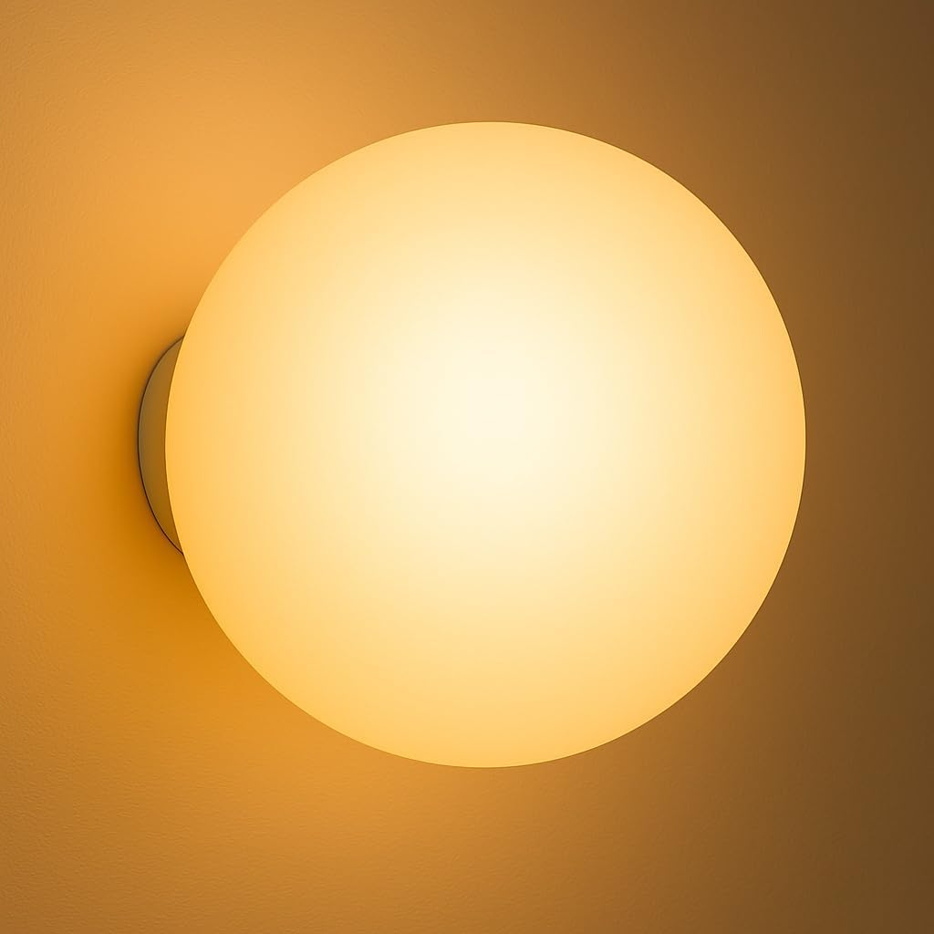 Atlas Glass Sphere Wall Light G9 image number 2