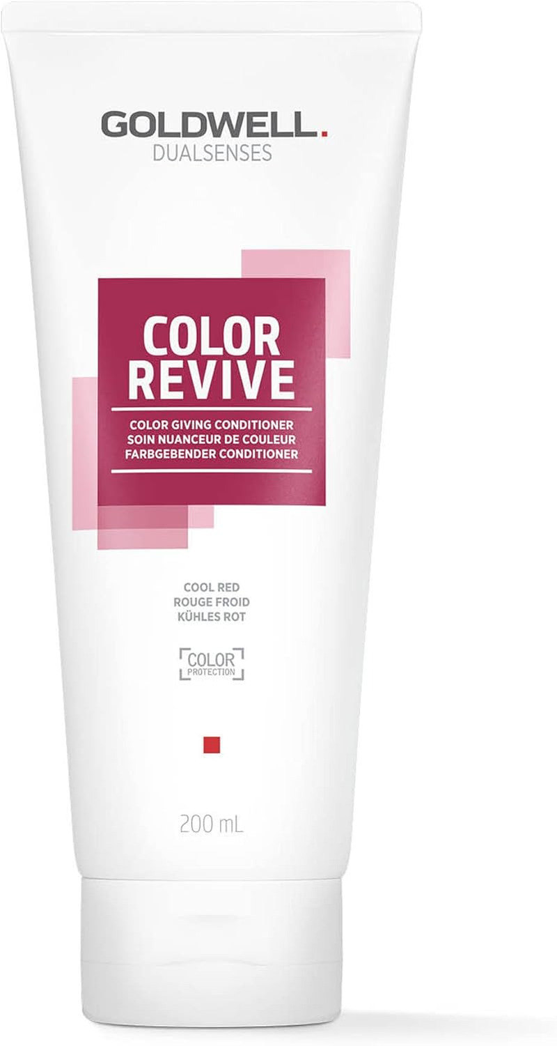 Goldwell Dualsenses Color Revive Colour Giving Conditioner 200 Ml, Cool Red