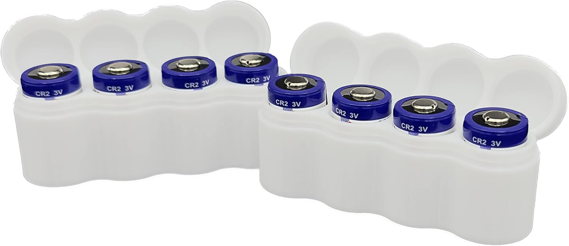 Protect Your Power - Slimline CR2 Battery Case, Soft Durable Material - Pack of 2 (Holds 4 Batteries) image number 3