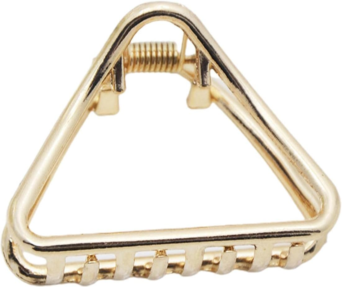 Tadill Women Hair Claws Clips, for All Hair Types Girls Ponytail Holder, Elegant Hairpins Headdress Hair Clamp, Hair Clip Hair Styling Accessories, 3Cmx4Cm Triangle