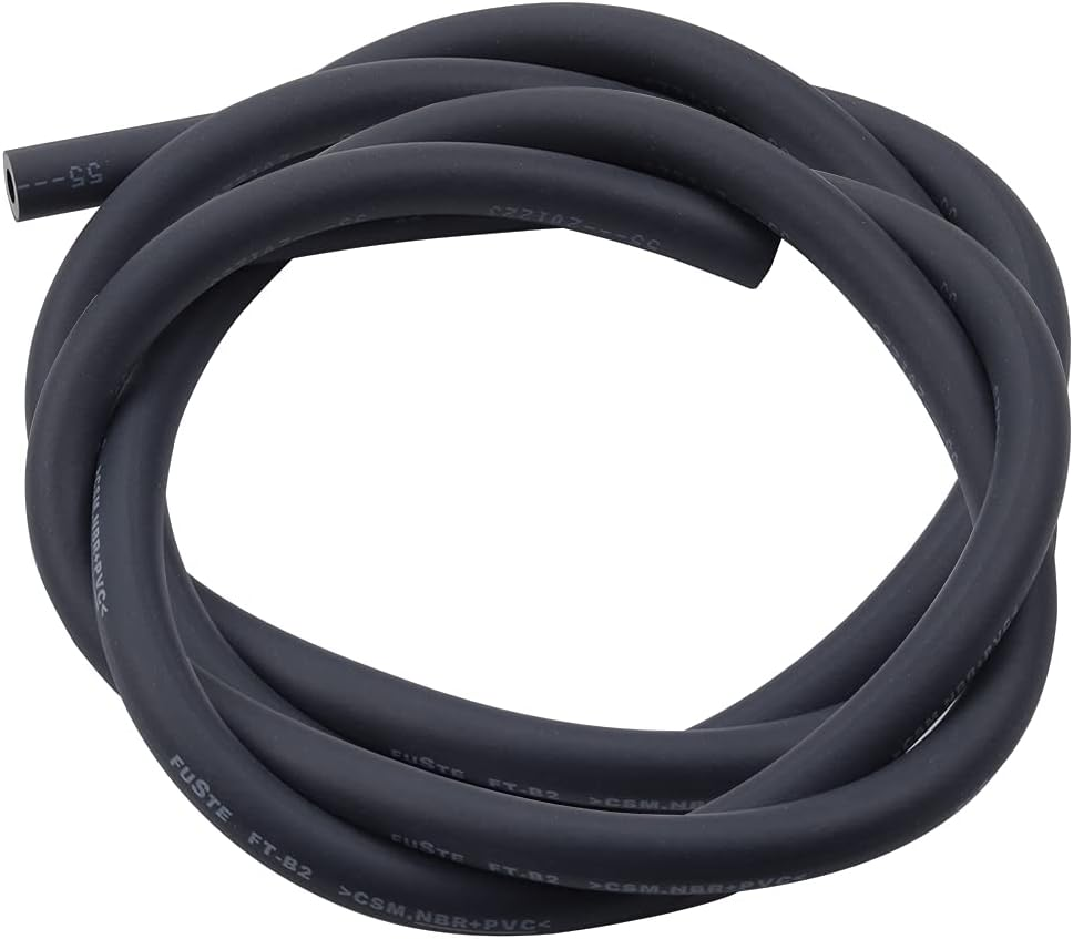 5.5Mm Fuel Line (ID 5.5Mm * OD 10Mm) 1/5 Inch Gas Tube Fuel Hose 5 Feet with 10Pcs Clamps for ATV Quad Pit Dirt Bike Go Kart Moped Pocket Bike Motorcycle image number 3