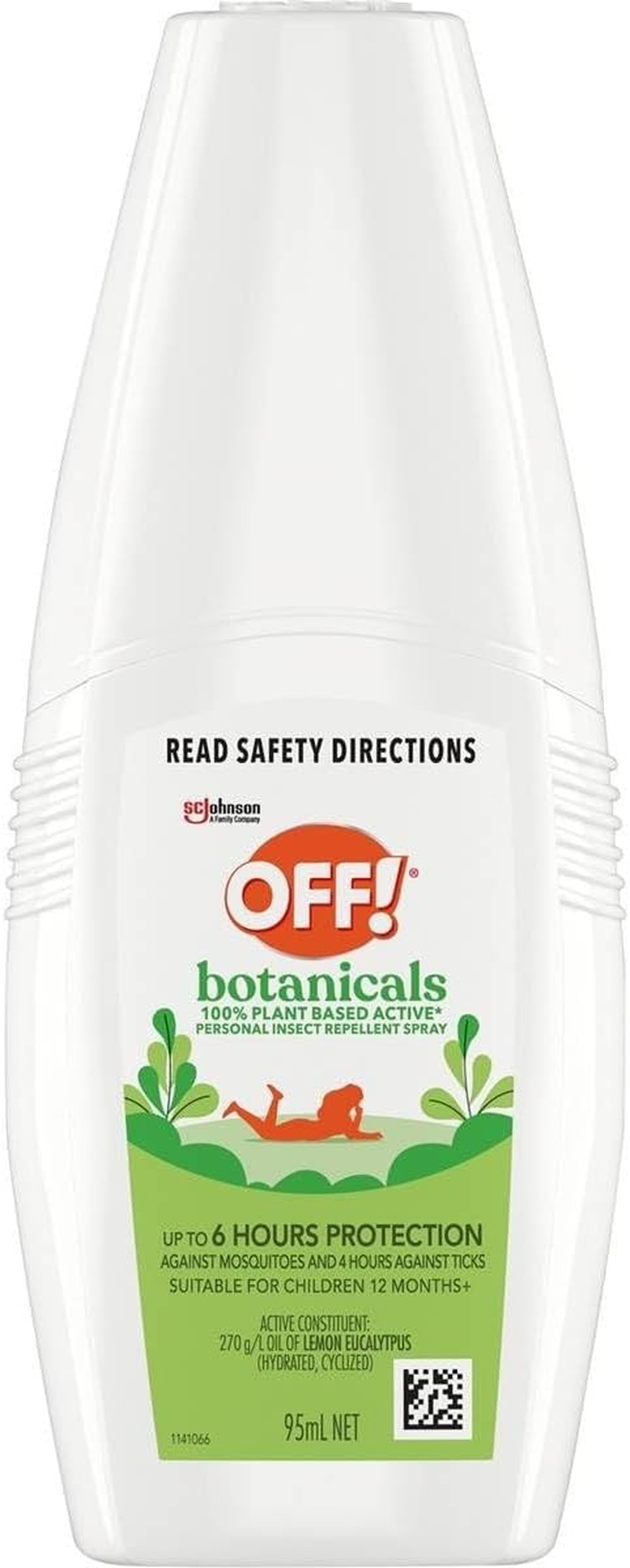 OFF Plant Based Active Personal Insect Repellent Spay 95 Ml image number 3