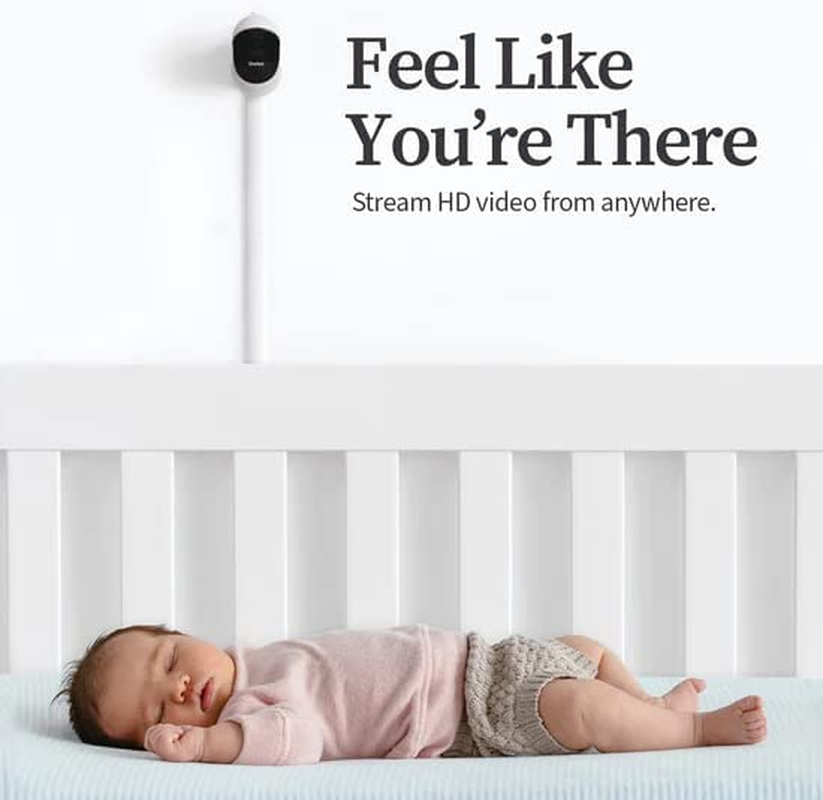 Owlet Cam Version 2 Smart Baby Safety Monitor with Camera and Audio - HD Video Camera, Encrypted Wifi, Night Vision - Ios and Android Compatible image number 2