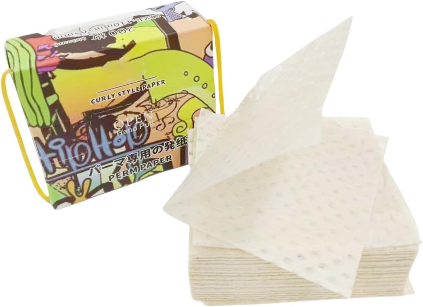 Hzskjyt 200 Units Perm Papers, End Wraps, Essential Tool for Hair Styling, Perm Papers
