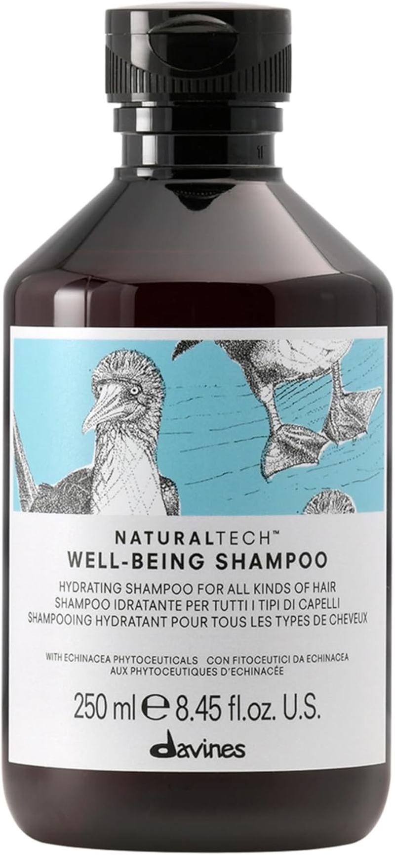 Davines Naturaltech Well-Being Shampoo by Davines for Unisex - 8.45 Oz Shampoo, 253.49999999999997 Milliliters image number 2
