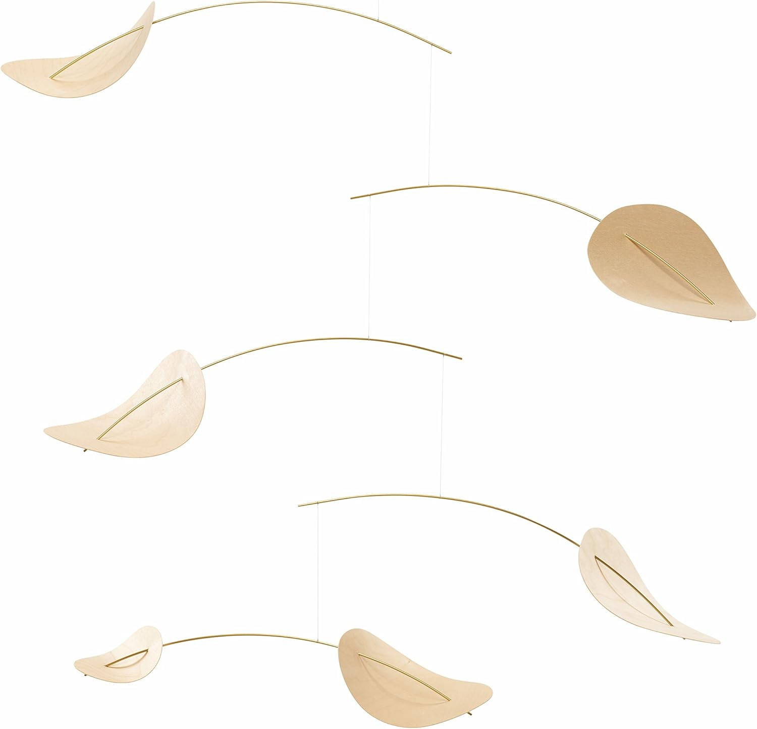 Flensted Mobiles Mobile, Steel, Brown, 80 X 100 Cm