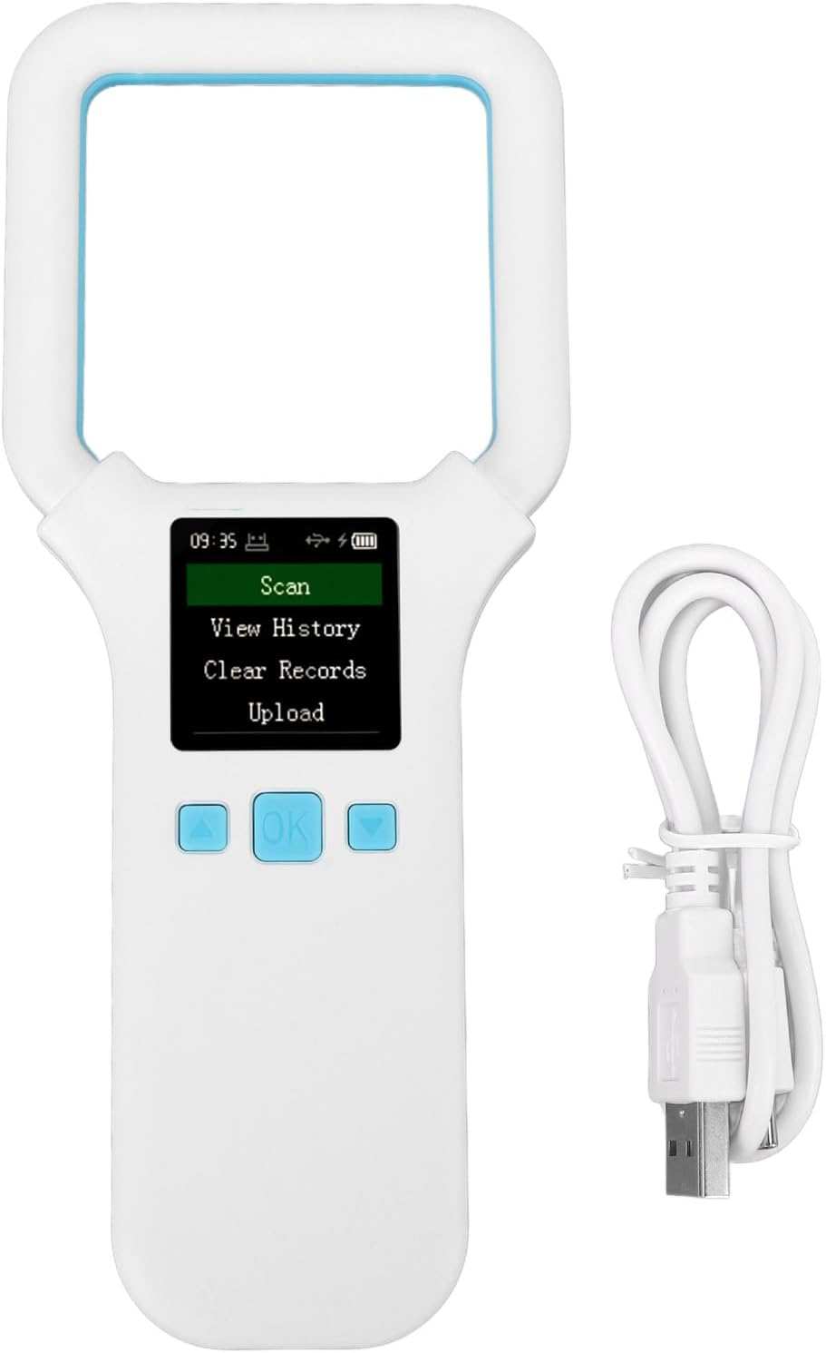 Pet Microchip Scanner - Animal Microchip Tag Reader - FDX-B/EMID Type - Rechargeable Microchip Reader image number 2