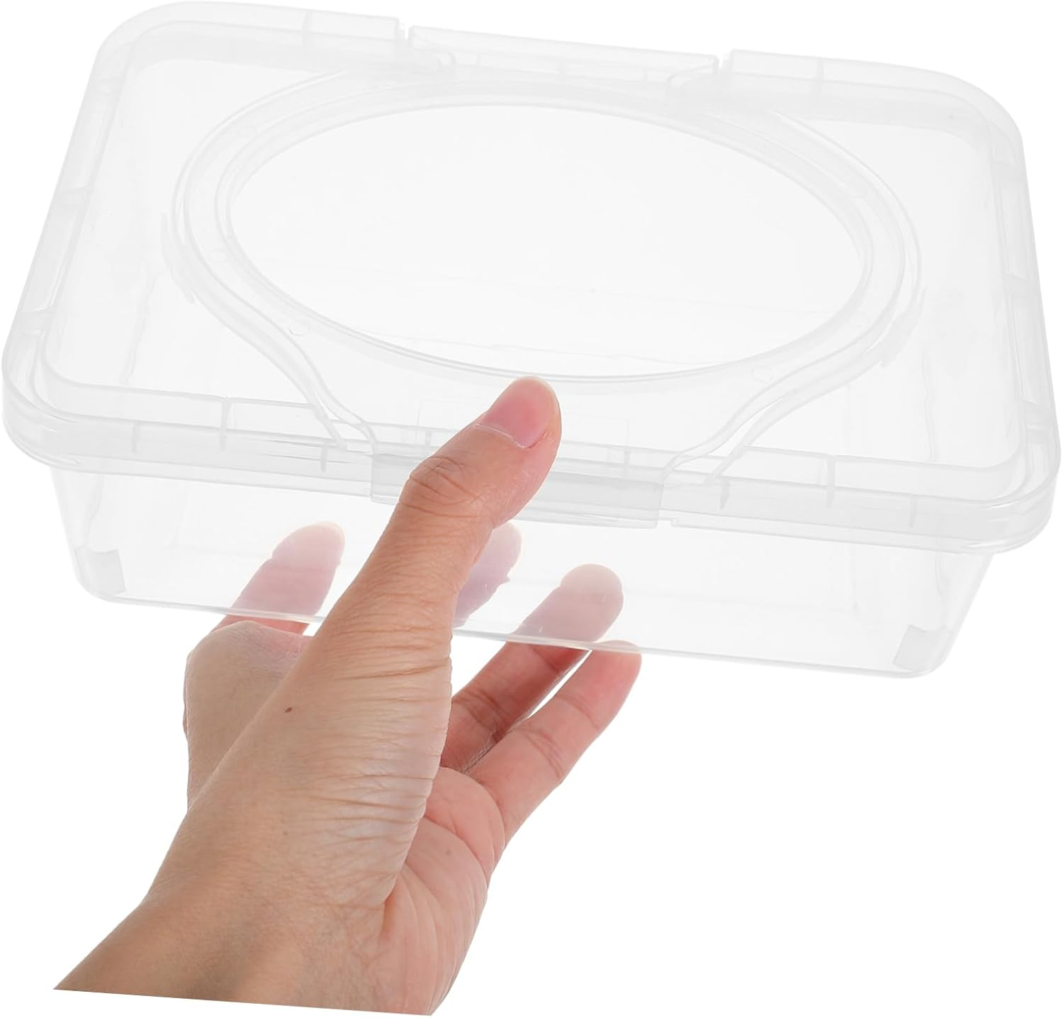 Tissue Dispenser Refillable Wipes Box Design for Facial Tissue Storage image number 3