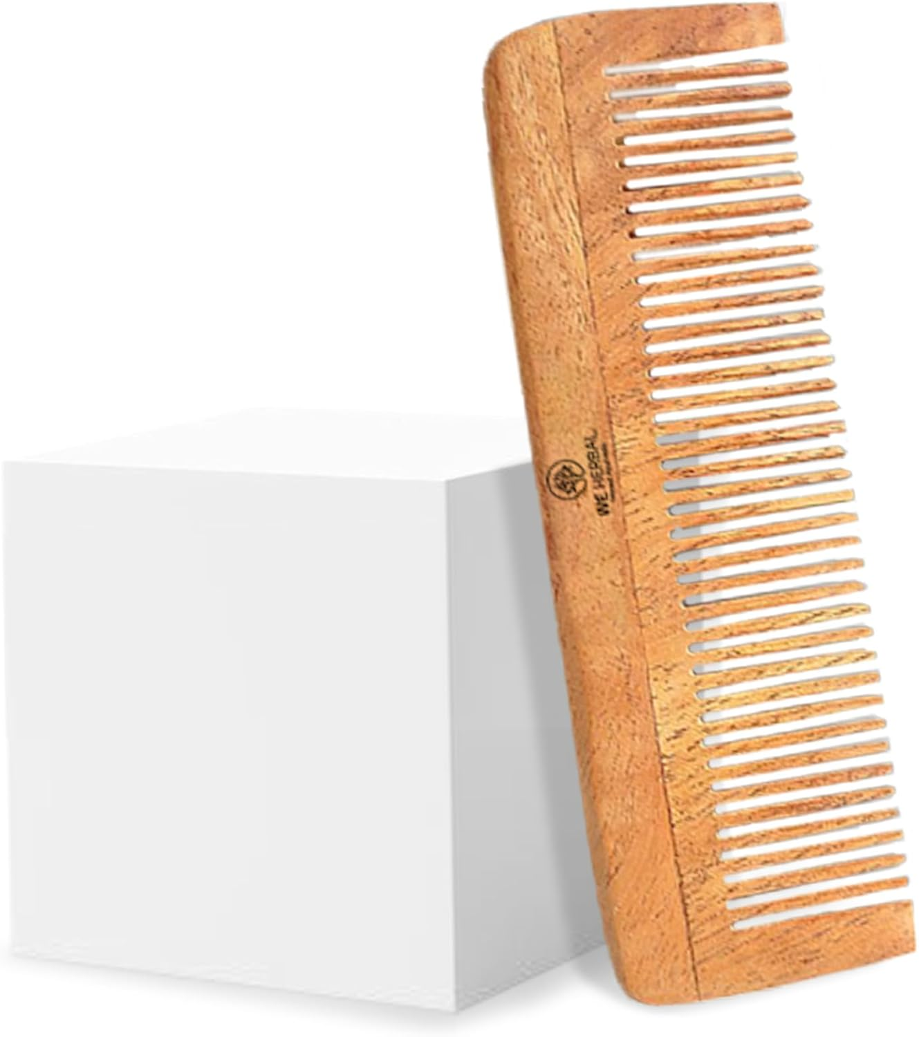 Pocket Bamboo Comb for Hair Care | Eco-Friendly & Anti-Static | Compact & Portable | Suitable for All Hair Types image number 4
