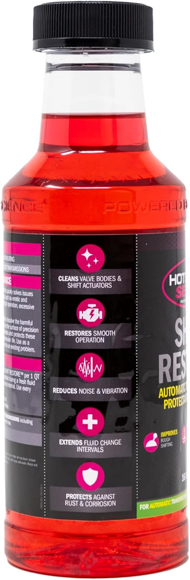 Hot Shot'S Secret Shift Restore Automatic Transmission Additive 16 Fluid Ounce Bottle image number 3