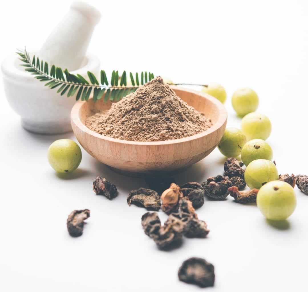 Origenz Premium Amla Powder for Healthy Hair 100Gm (Indian Gooseberry Powder) - Rich in Vitamin C (Pack of 1) image number 6