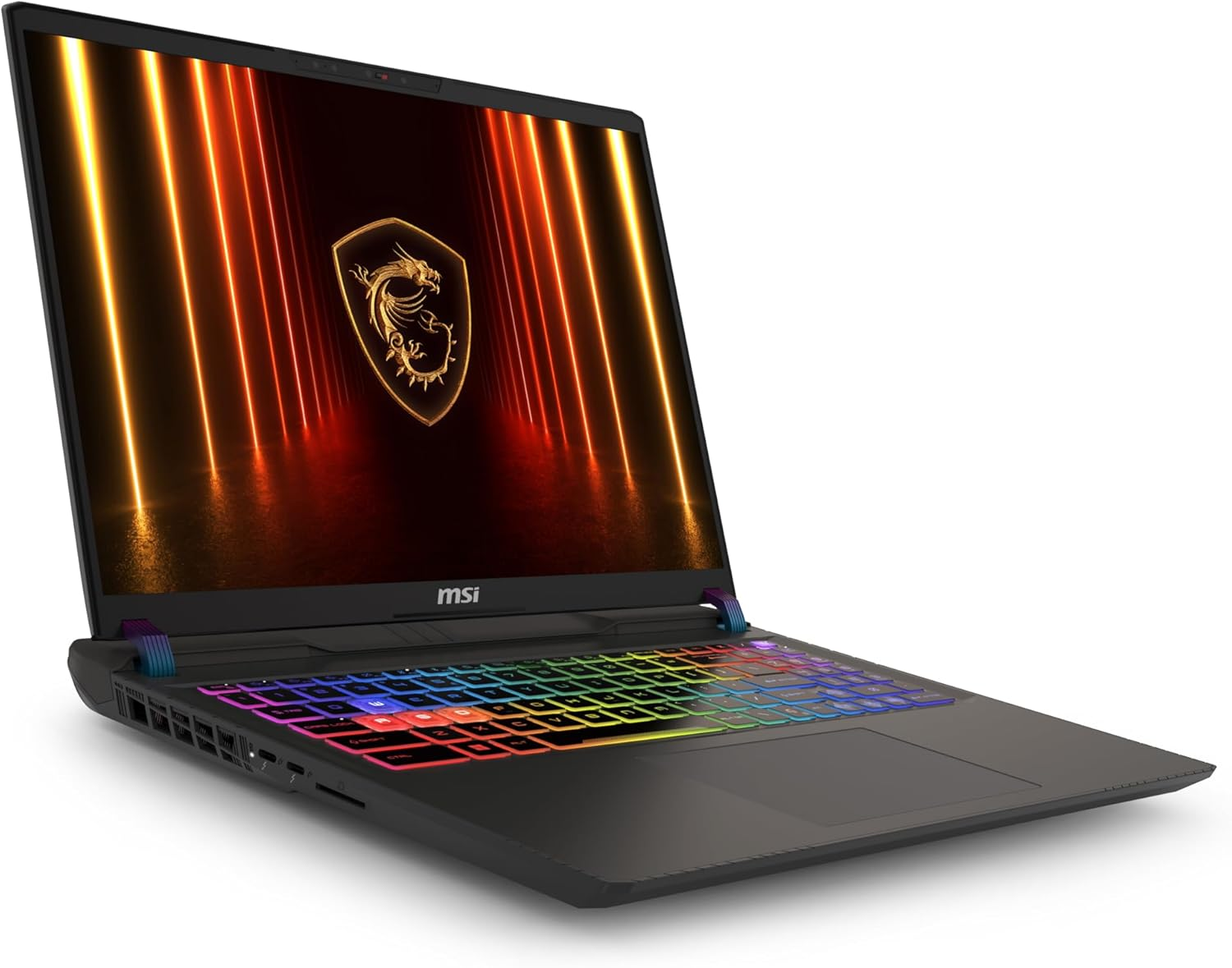 MSI Vector 16 HX AI A2XWIG-213AU, 16' QHD+ 240Hz Gaming Laptop, Intel Core Ultra 9 275HX, 32GB DDR5, 2TB SSD, NVIDIA Geforce RTX 5080, Windows 11, Cosmos Gray image number 6