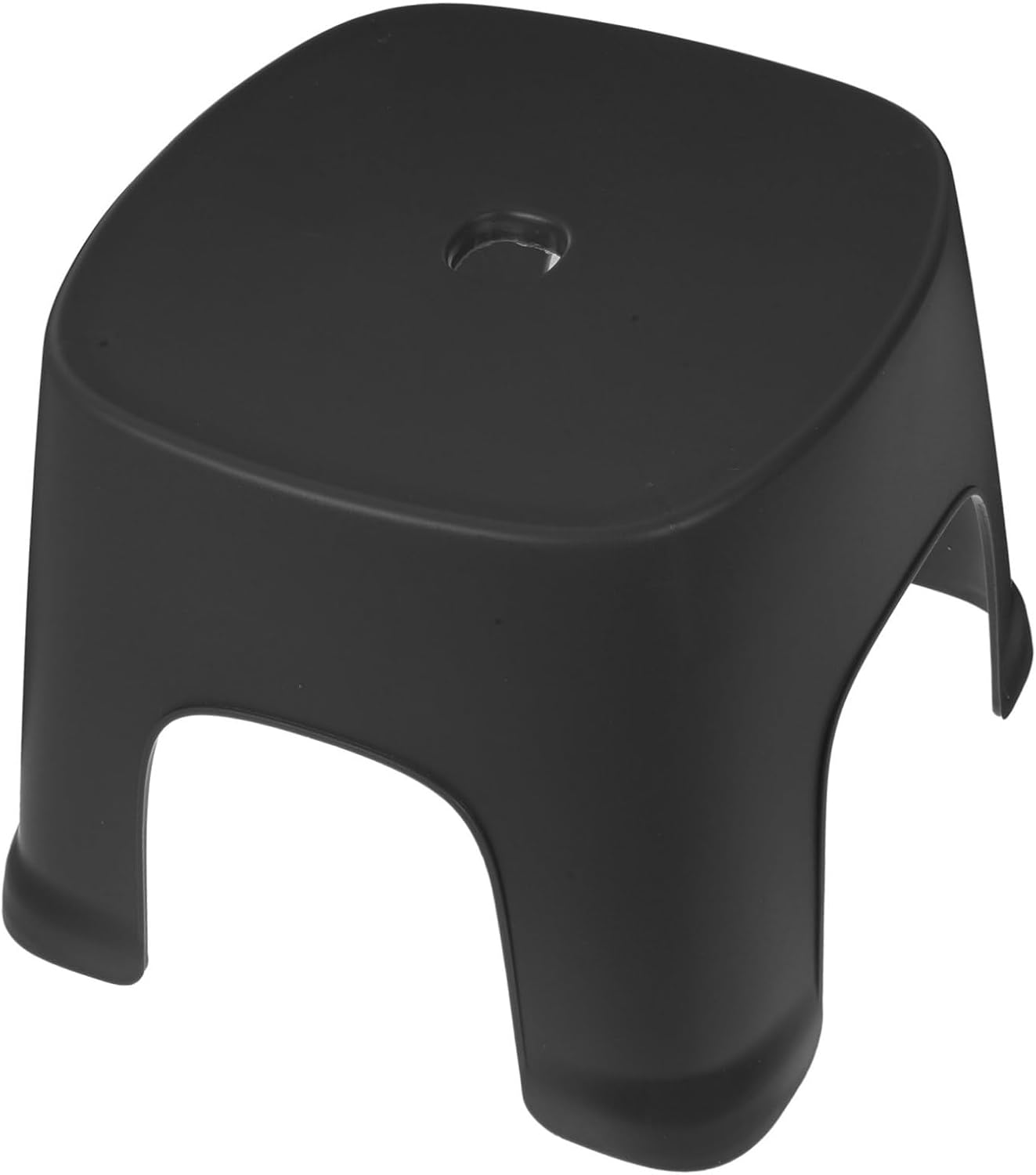 BAZEITFLOW Household Plastic Foot Stool for Bathroom Living Non Slip One Step Step Stool for Material Easy to Clean Suitable for Potty Training Everyday Use