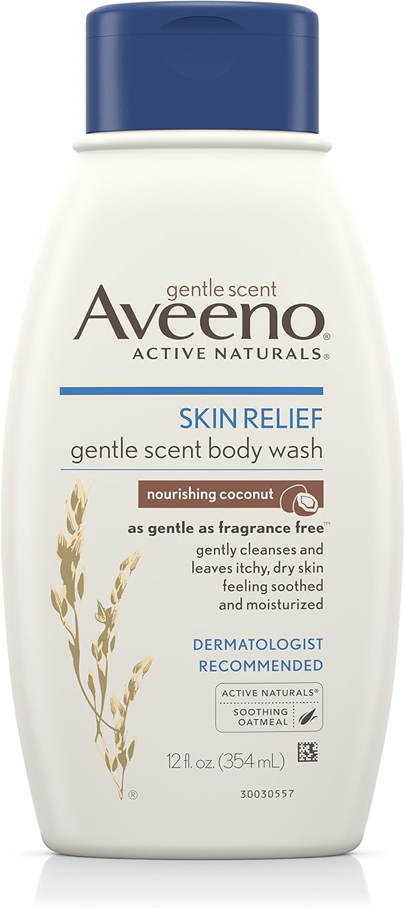 Aveeno Body Wash Skin Relief Nourishing Coconut 12 Ounce (354Ml) (2 Pack)