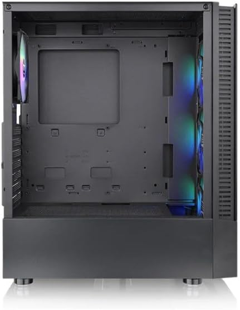 Thermaltake View 200 plus ARGB TG Mid Tower Case Black Edition, CA-1X3-00M1WN-01 image number 1