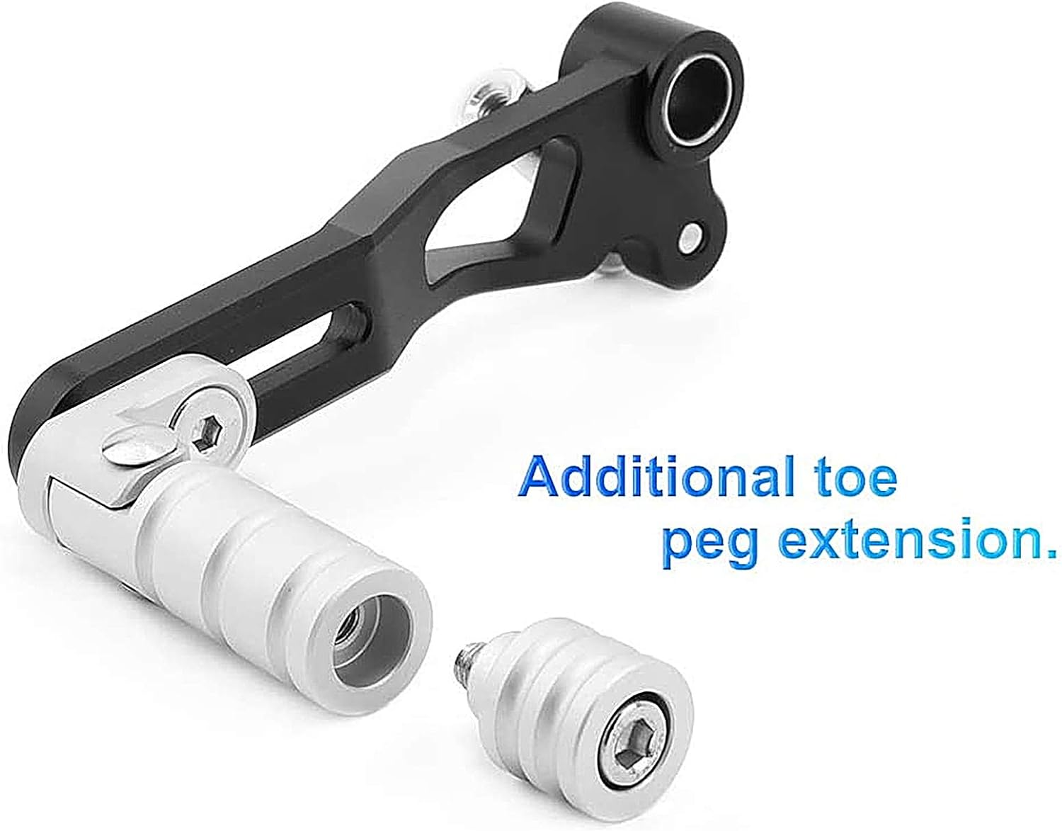 Qiilu 300 Gear Shifter Powersports Shift Levers Motorcycle Gear Shift Lever Folding Metal Gear Shifter for Z300 2015?2017 Automatic and Accessories image number 6