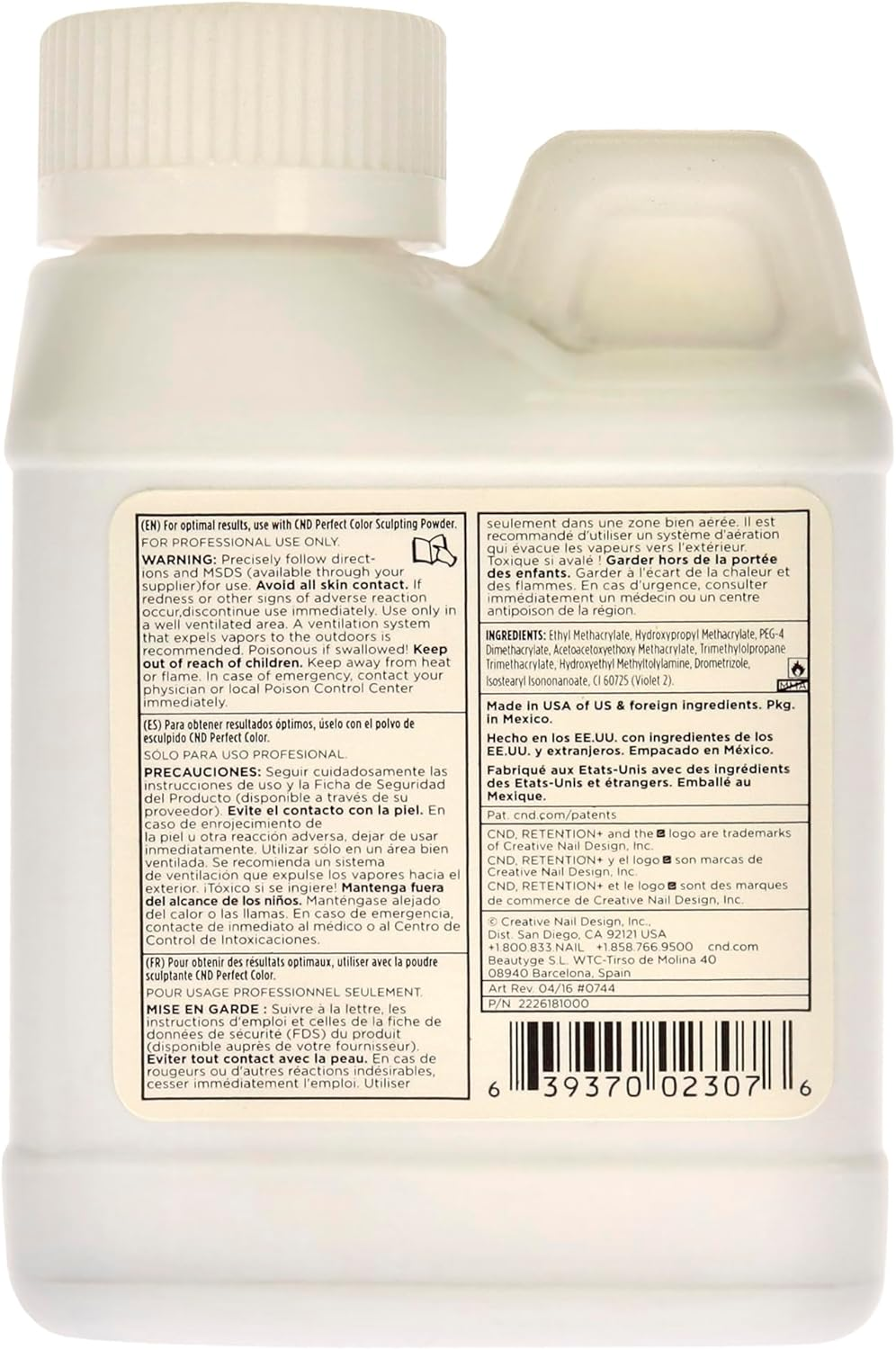 CND Retention + Liquid 118 Ml, 118 Ml image number 1