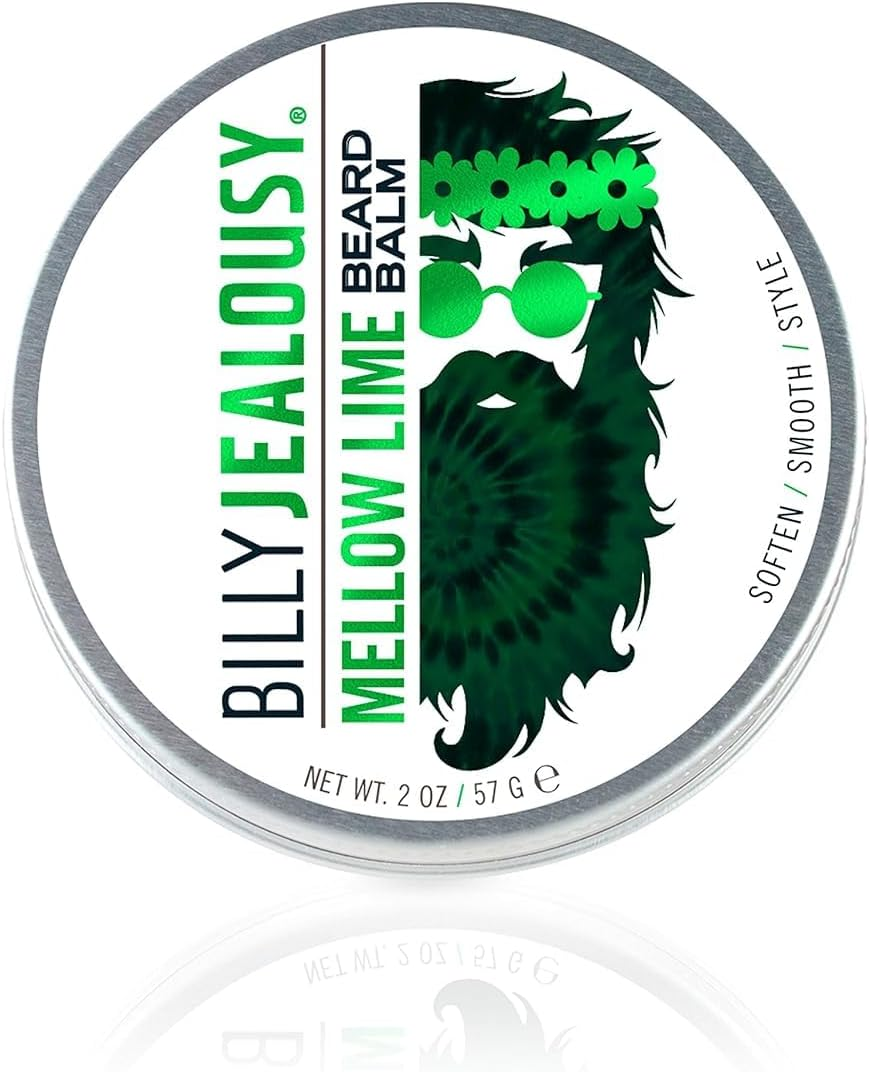 Billy Jealousy Beard Balm with Light Hold & Low Shine, Everyday Beard Styling Balm Loaded with Coconut, Shea & Sunflower Oils for Smooth & Nourished Facial Hair & Skin image number 4