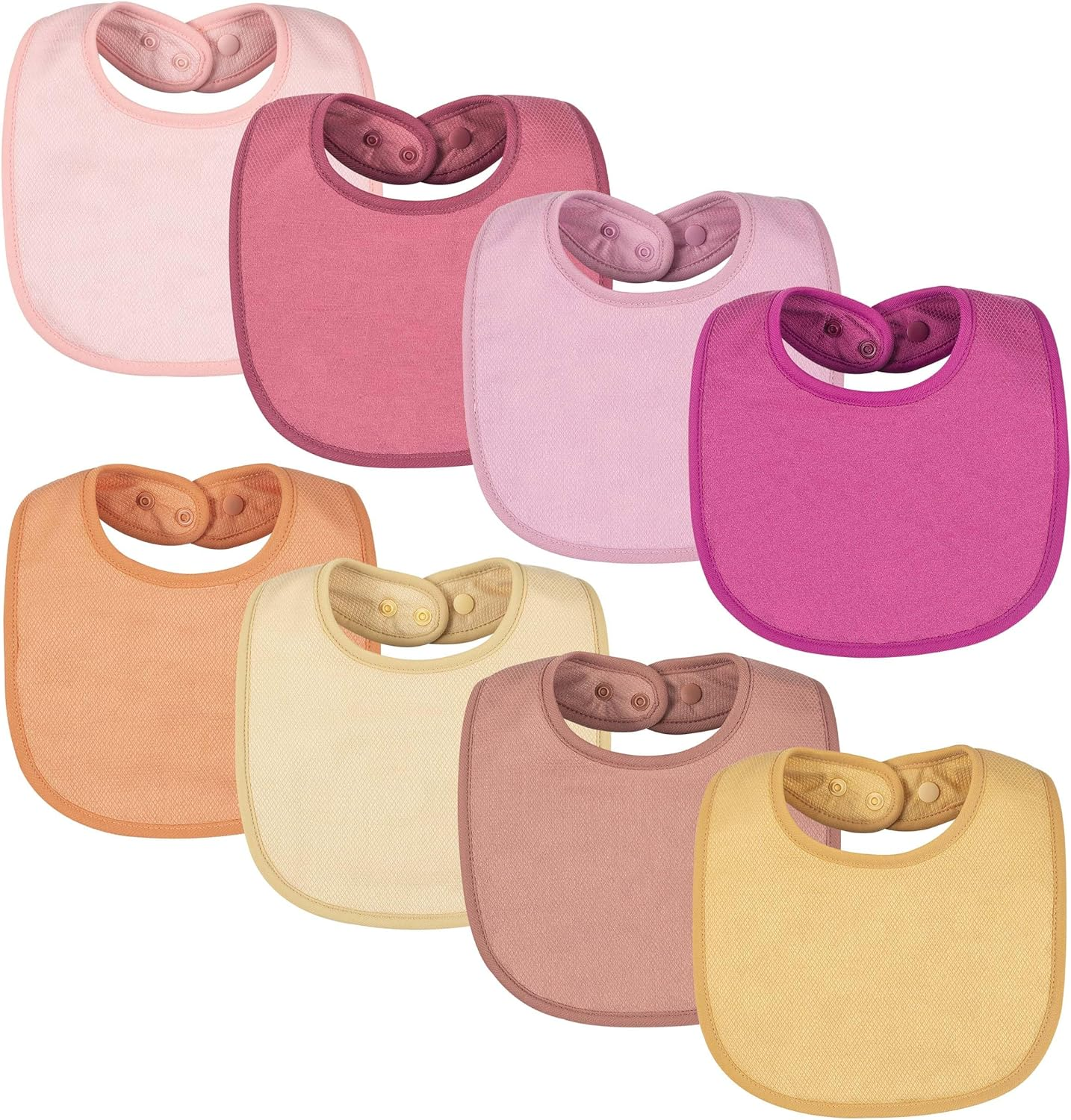 Tiny Twinkle Feeder Bib - Absorbent and Waterproof Baby Bib - Black And White Unisex Set image number 2