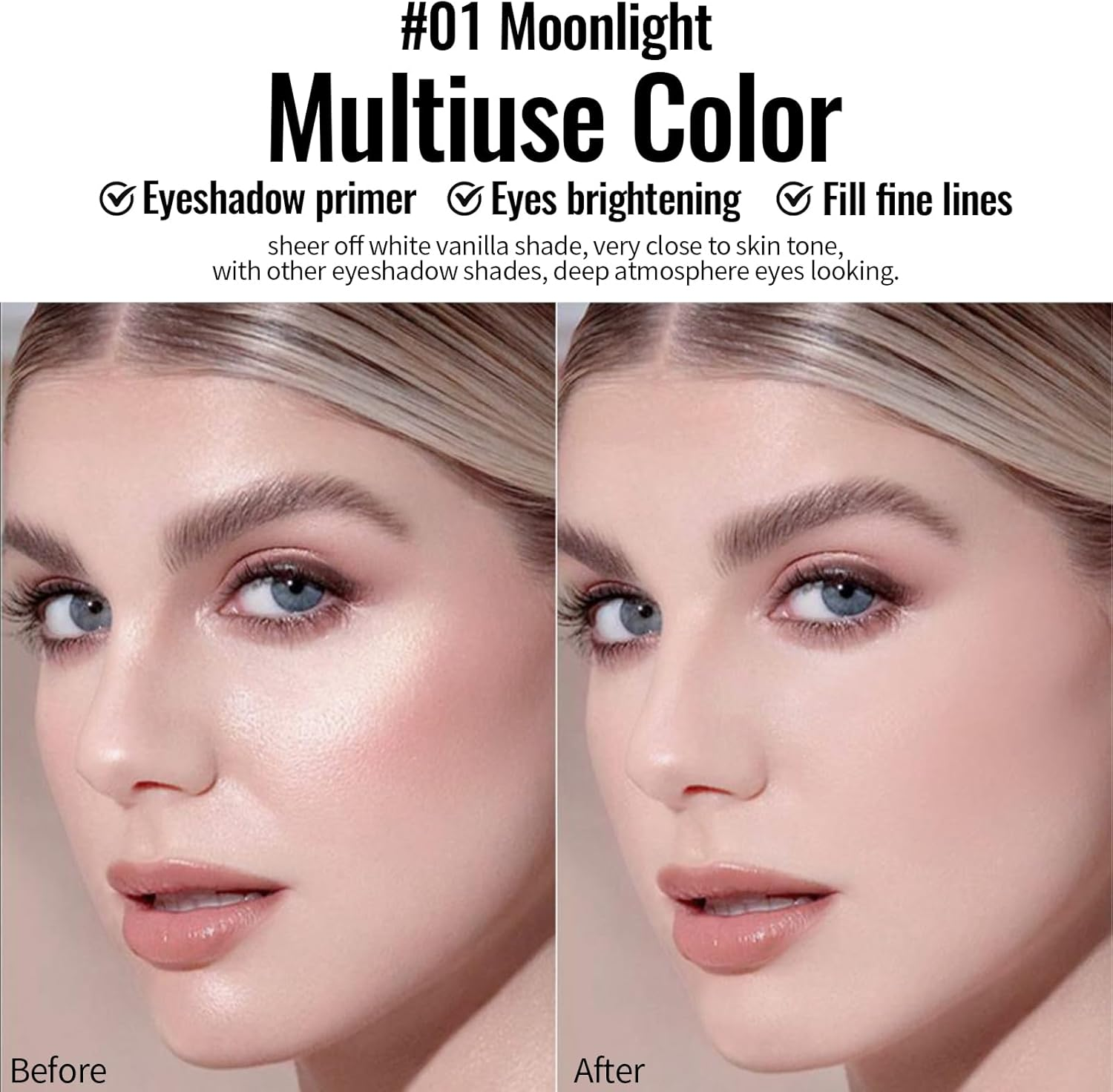 Erinde Matte Eyeshadow Single Eye Shadow Palette, Highly Pigmented Long-Lasting Matte Eye Makeup for Natural Neutral Soft Glam Eyeshadow, Smooth Blendable Buildable Powder Formula, Waterproof 1# - 06 image number 3