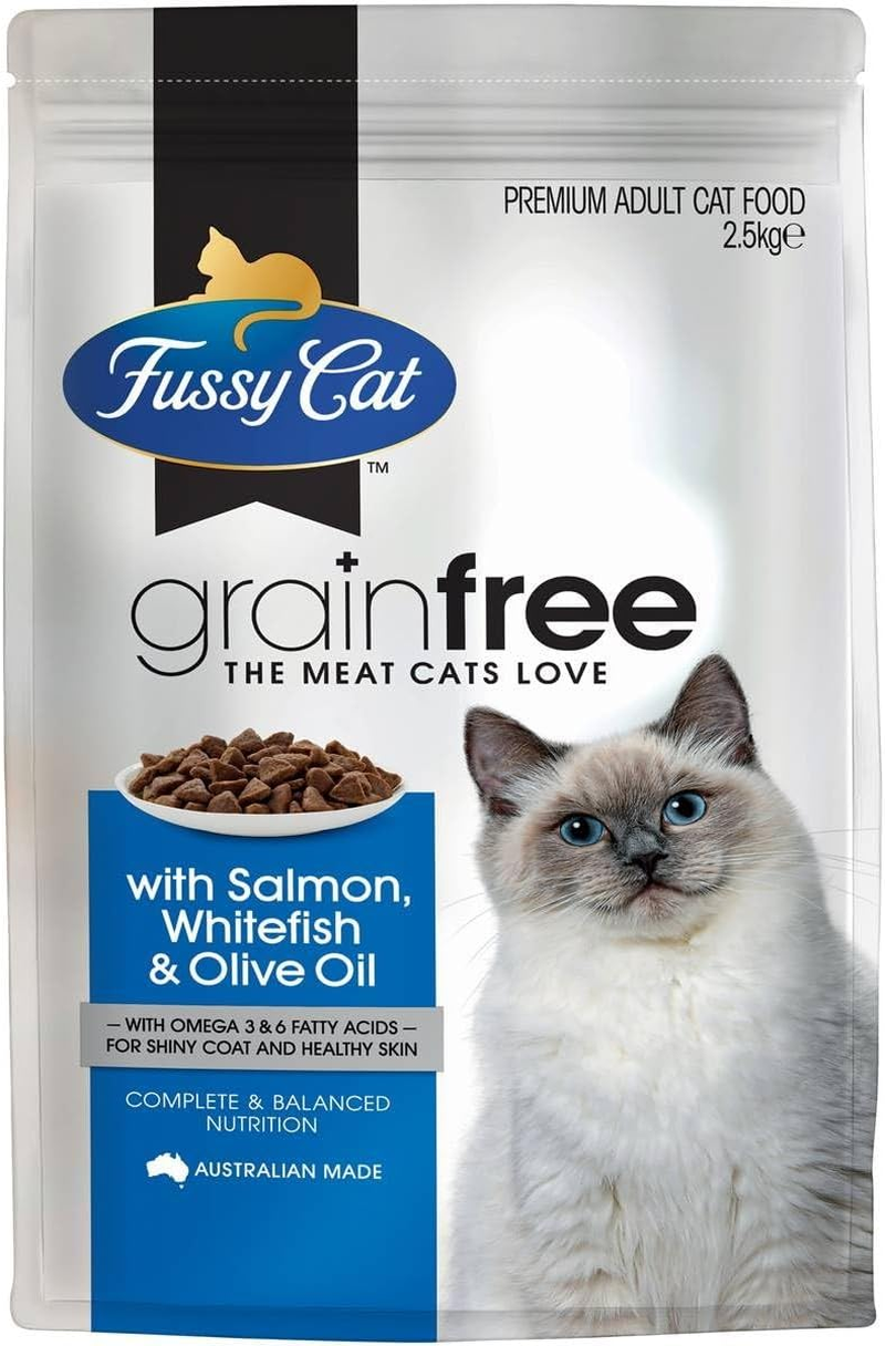 Fussy Cat Salmon and Whitefish with Olive Oil Adult Dry Cat Food 2.5 Kg image number 1