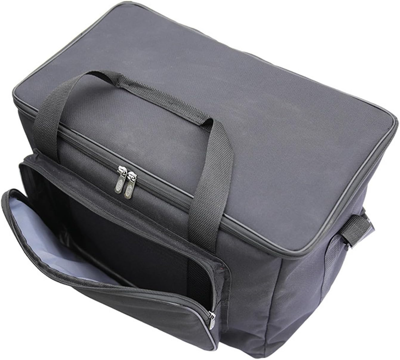 Kibcslic Speaker Carrying Bag Speaker Tote Bag Travel Storage Case Carry Case for Outside, 36Cmx26Cmx26Cm image number 4