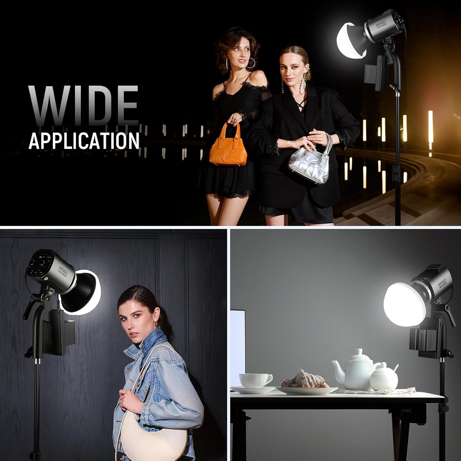 NEEWER COB Light Diffuser for MS60/150 Reflector, Silicone Diffuser, Soft Lighting Accessory for Dedicated Reflector of NEEWER MS60 MS60B MS60C MS150 MS150B MS150C LED Video Lights, CRS8 image number 2