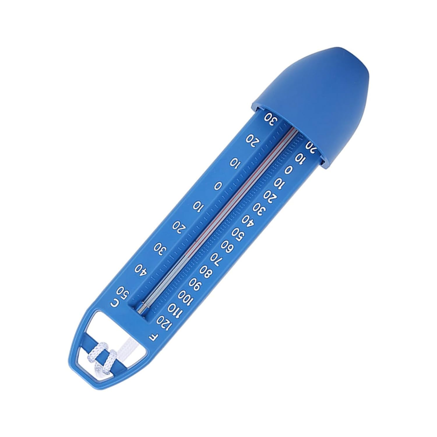 Jiawu Floating Thermometer -Wide Thermometer for Use with Rope for Sauna and Tub 2 Pcs